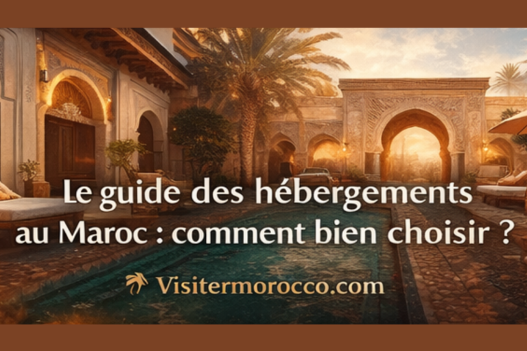 Lire la suite à propos de l’article Hébergement au Maroc : comment bien choisir selon votre séjour